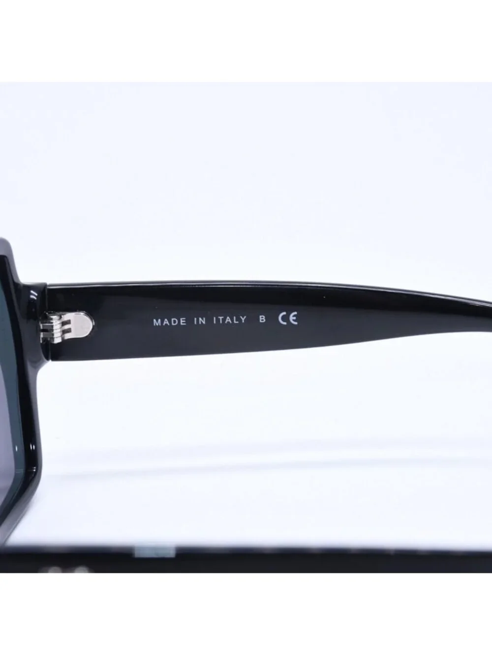 Chanel Square Shape Sunglasses Mirror Lens Black CC Logo Eyewear